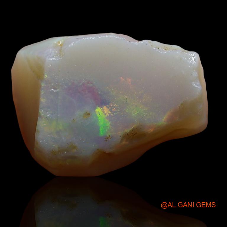6.85 Cts Unheated Australian Fire Opal Loose Gemstone Fancy Rough Natural 14x10x6 mm R-249