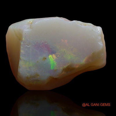 6.85 Cts Unheated Australian Fire Opal Loose Gemstone Fancy Rough Natural 14x10x6 mm R-249