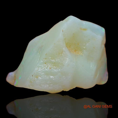 4.55 Cts Natural Australian Fire Opal Loose Gemstone Fancy Rough 14x9x7 mm R-250