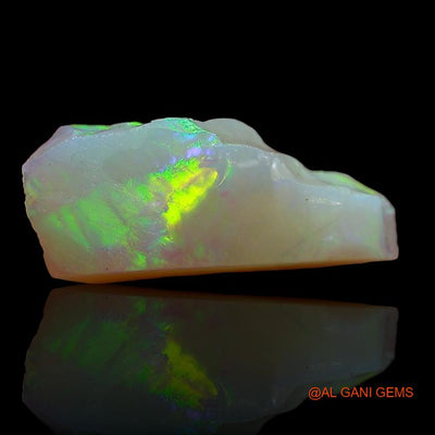 4.40 Cts Natural Australian Fire Opal Fancy Rough Loose Gemstone For Jewelry 13x10x6 mm R-251