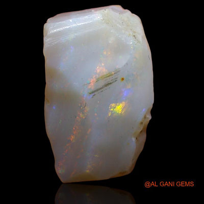 7.45 Cts Natural Australian Fire Opal Loose Gemstone Fancy Rough 16x10x6 mm R-259