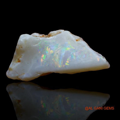 Natural Fire Opal Gemstone 6.55 Cts Loose Fancy Rough From Australia 17x10x7 mm R-261