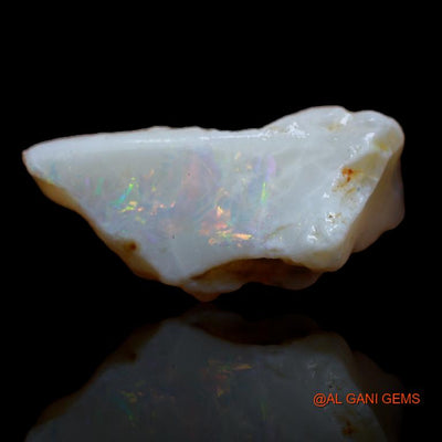 Natural Fire Opal Gemstone 6.55 Cts Loose Fancy Rough From Australia 17x10x7 mm R-261