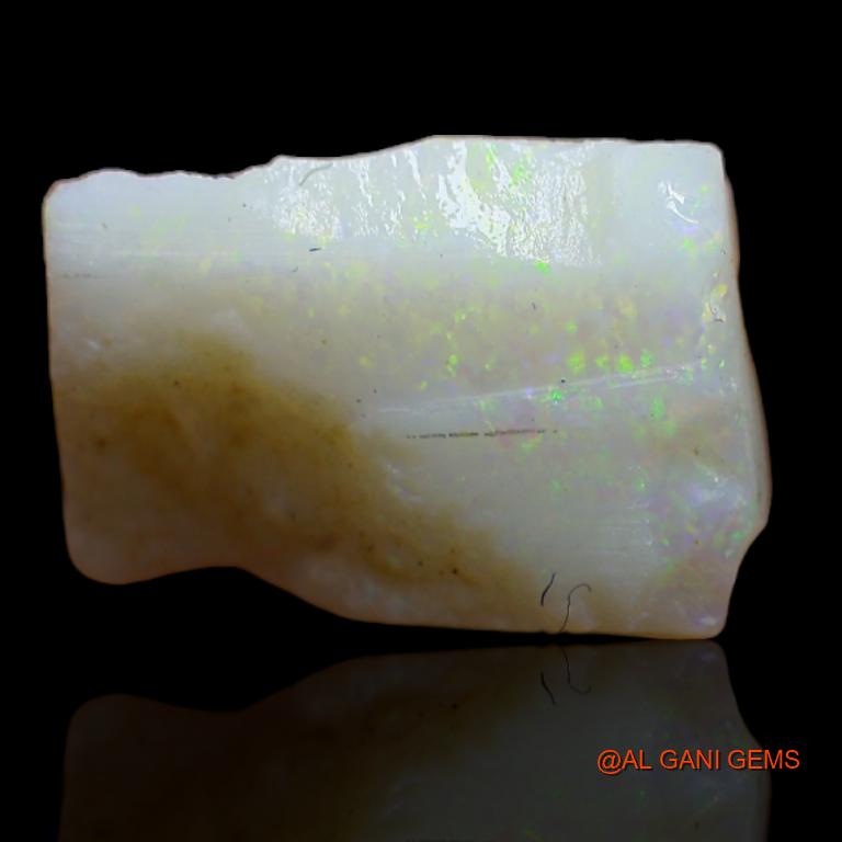 4.06 Cts Natural Australian Fire Opal Fancy Rough Loose Gemstone For Jewelry 13x9x4 mm R-262