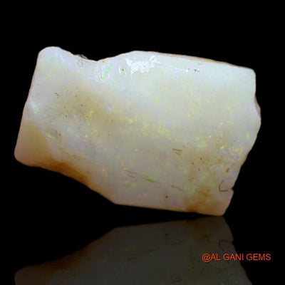 4.06 Cts Natural Australian Fire Opal Fancy Rough Loose Gemstone For Jewelry 13x9x4 mm R-262
