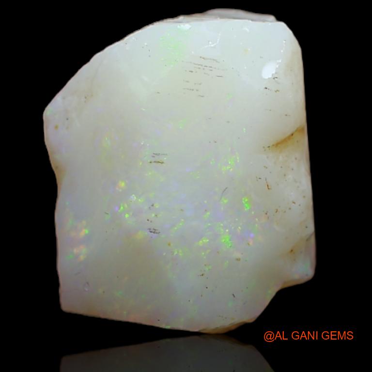 Natural Fire Opal Gemstone 7.20 Cts Loose Fancy Rough From Australia 13x10x7 mm R-263