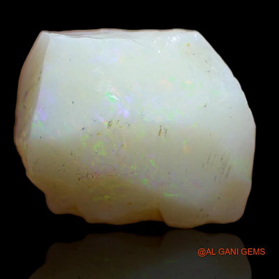 Natural Fire Opal Gemstone 7.20 Cts Loose Fancy Rough From Australia 13x10x7 mm R-263