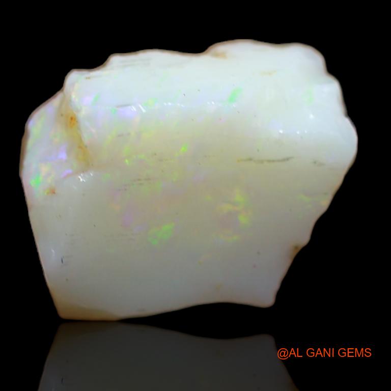 Natural Fire Opal Gemstone 7.20 Cts Loose Fancy Rough From Australia 13x10x7 mm R-263
