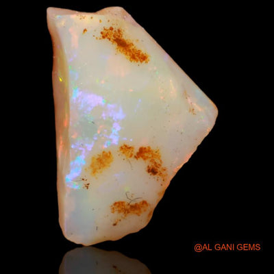 Natural Fire Opal Gemstone 5.25 Cts Loose Fancy Rough From Australia 17x11x4 mm R-264