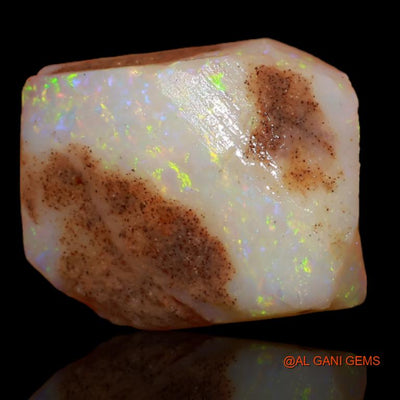 8.25 Cts Natural Australian Fire Opal Loose Gemstone Fancy Rough 15x11x7 mm R-265