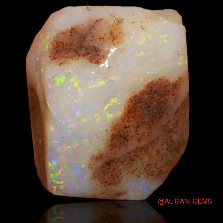 8.25 Cts Natural Australian Fire Opal Loose Gemstone Fancy Rough 15x11x7 mm R-265
