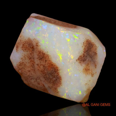 8.25 Cts Natural Australian Fire Opal Loose Gemstone Fancy Rough 15x11x7 mm R-265