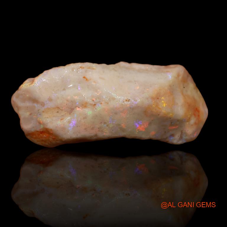 7.55 Cts Unheated Australian Fire Opal Loose Gemstone Fancy Rough Natural 21x8x8 mm R-268