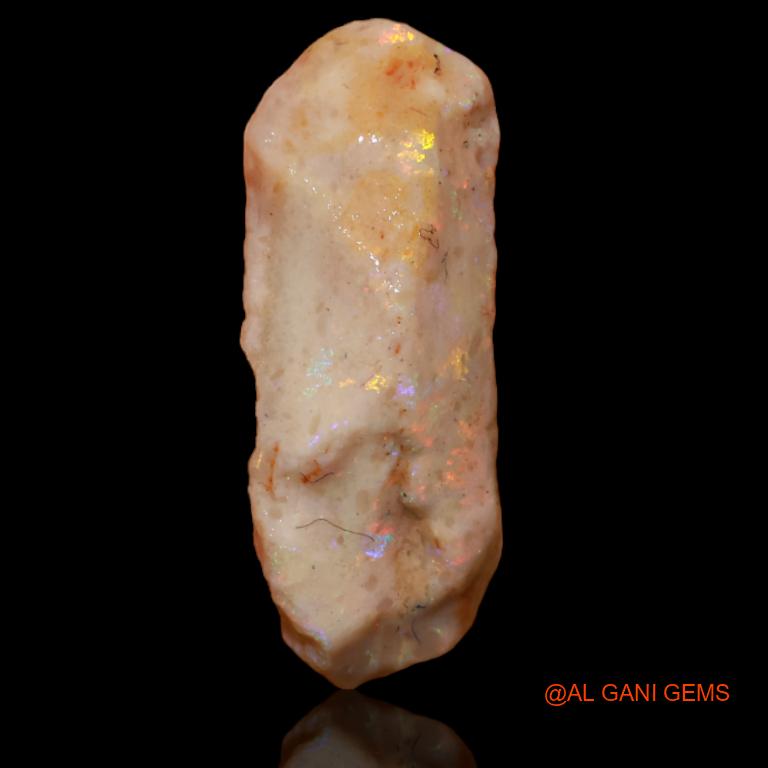 7.55 Cts Unheated Australian Fire Opal Loose Gemstone Fancy Rough Natural 21x8x8 mm R-268