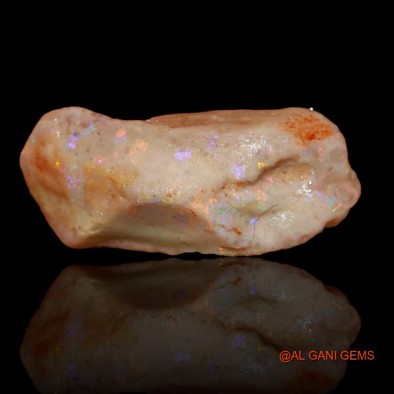 7.55 Cts Unheated Australian Fire Opal Loose Gemstone Fancy Rough Natural 21x8x8 mm R-268
