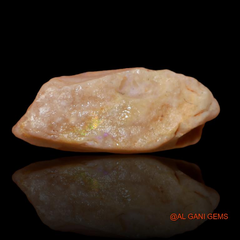 7.55 Cts Unheated Australian Fire Opal Loose Gemstone Fancy Rough Natural 21x8x8 mm R-268