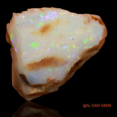 10.50 Cts Natural Australian White Opal Loose Gemstone Fancy Rough 17x16x9 mm R-269