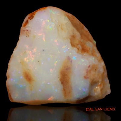 10.50 Cts Natural Australian White Opal Loose Gemstone Fancy Rough 17x16x9 mm R-269
