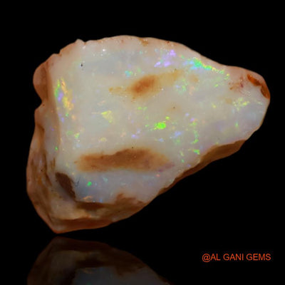 10.50 Cts Natural Australian White Opal Loose Gemstone Fancy Rough 17x16x9 mm R-269