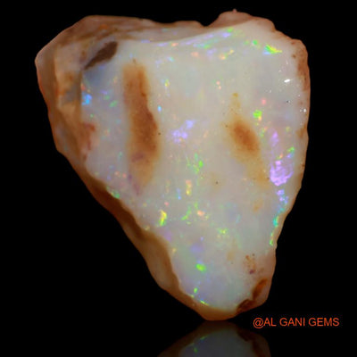 10.50 Cts Natural Australian White Opal Loose Gemstone Fancy Rough 17x16x9 mm R-269