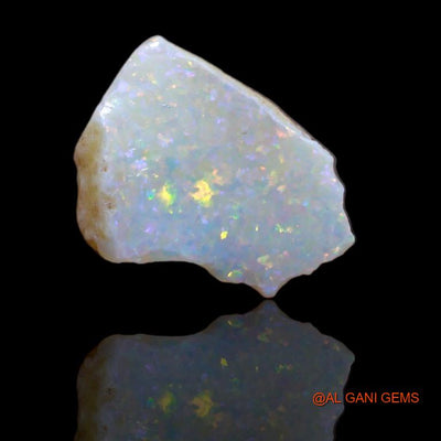 Natural Untreated Fire Opal Loose Gemstone Fancy Rough From Australia 2.30 Cts 7x5x1 mm R-26