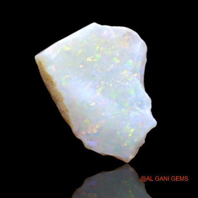 Natural Untreated Fire Opal Loose Gemstone Fancy Rough From Australia 2.30 Cts 7x5x1 mm R-26