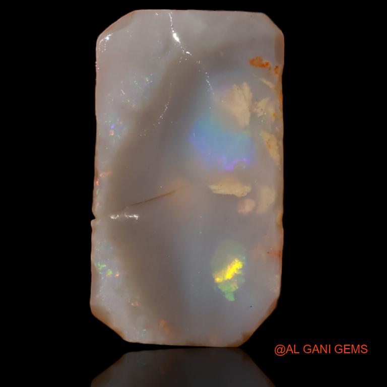 11.30 Cts Natural Australian Fire Opal Fancy Rough Loose Gemstone For Jewelry 20x11x5 mm R-271