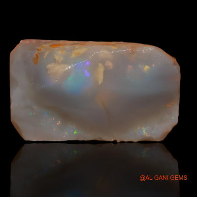 11.30 Cts Natural Australian Fire Opal Fancy Rough Loose Gemstone For Jewelry 20x11x5 mm R-271
