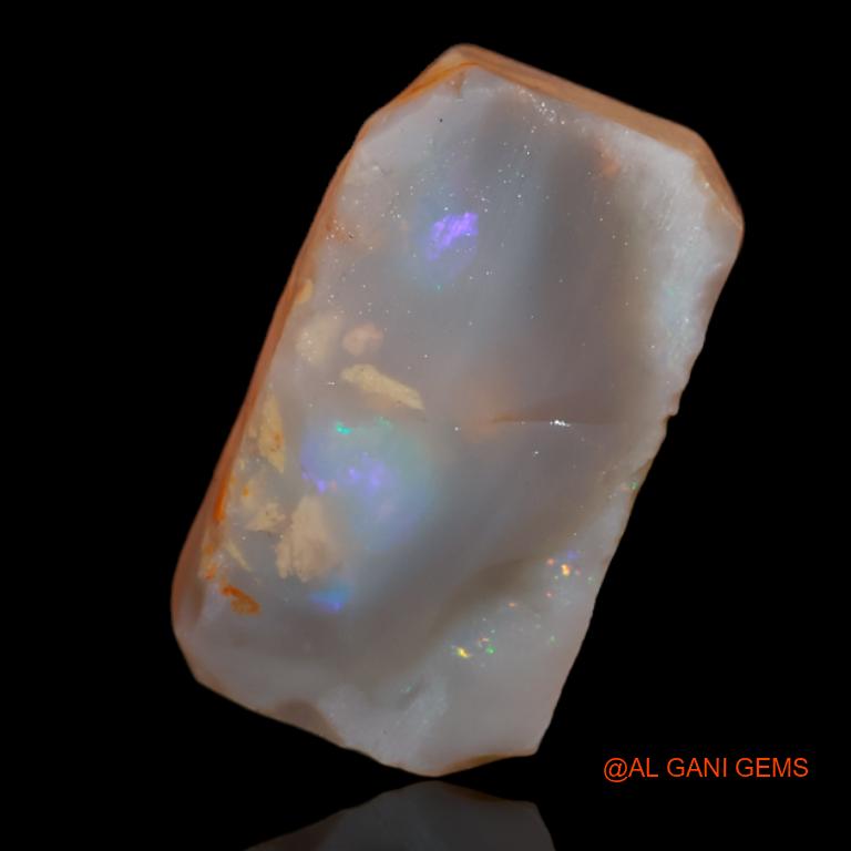 11.30 Cts Natural Australian Fire Opal Fancy Rough Loose Gemstone For Jewelry 20x11x5 mm R-271