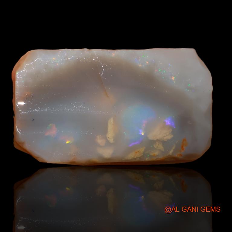 11.30 Cts Natural Australian Fire Opal Fancy Rough Loose Gemstone For Jewelry 20x11x5 mm R-271