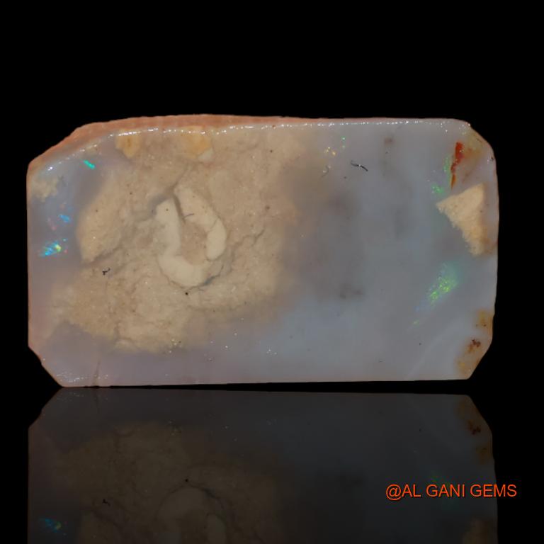 11.30 Cts Natural Australian Fire Opal Fancy Rough Loose Gemstone For Jewelry 20x11x5 mm R-271