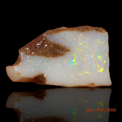 Natural Untreated Fire Opal Loose Gemstone Fancy Rough From Australia 5.90 Cts 17x9x5 mm R-276