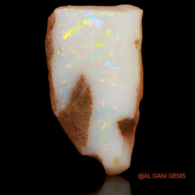 Natural Untreated Fire Opal Loose Gemstone Fancy Rough From Australia 5.90 Cts 17x9x5 mm R-276