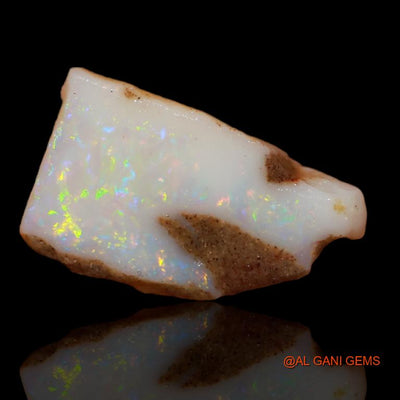 Natural Untreated Fire Opal Loose Gemstone Fancy Rough From Australia 5.90 Cts 17x9x5 mm R-276