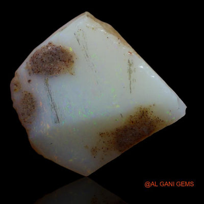 Natural Untreated Fire Opal Loose Gemstone Fancy Rough From Australia 7.00 Cts 13x12x6 mm R-285
