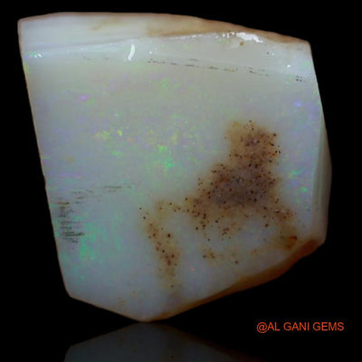 Natural Untreated Fire Opal Loose Gemstone Fancy Rough From Australia 7.00 Cts 13x12x6 mm R-285