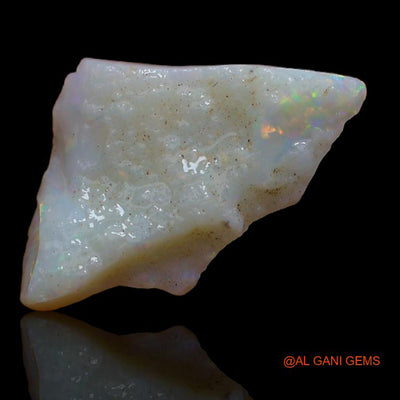 Natural Untreated Fire Opal Loose Gemstone Fancy Rough From Australia 3.10 Cts 19x12x3 mm R-288