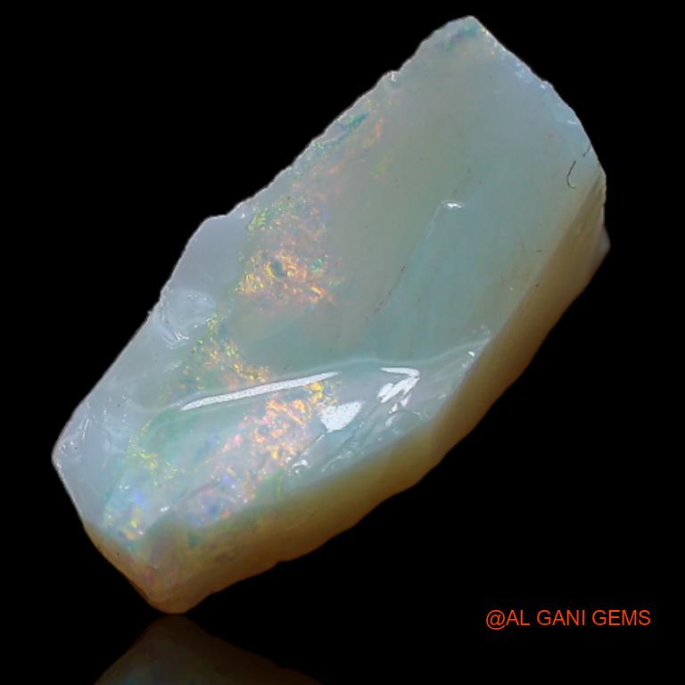 5.50 Cts Natural Australian Fire Opal Loose Gemstone Fancy Rough 15x12x7 mm R-289