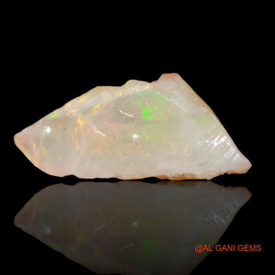 Natural Fire Opal Gemstone 5.90 Cts Loose Fancy Rough From Australia 20x10x6 mm R-290