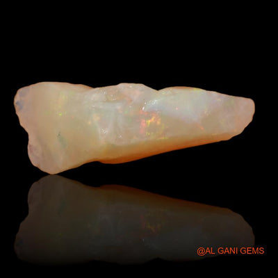 Natural Fire Opal Gemstone 5.90 Cts Loose Fancy Rough From Australia 20x10x6 mm R-290