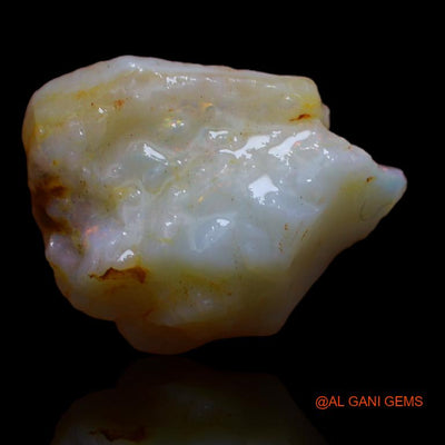 9.00 Cts Natural Australian Fire Opal Loose Gemstone Fancy Rough 18x14x9 mm R-291