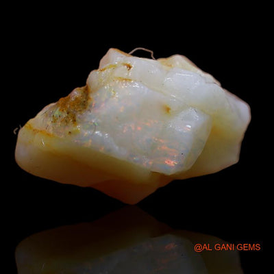 9.00 Cts Natural Australian Fire Opal Loose Gemstone Fancy Rough 18x14x9 mm R-291