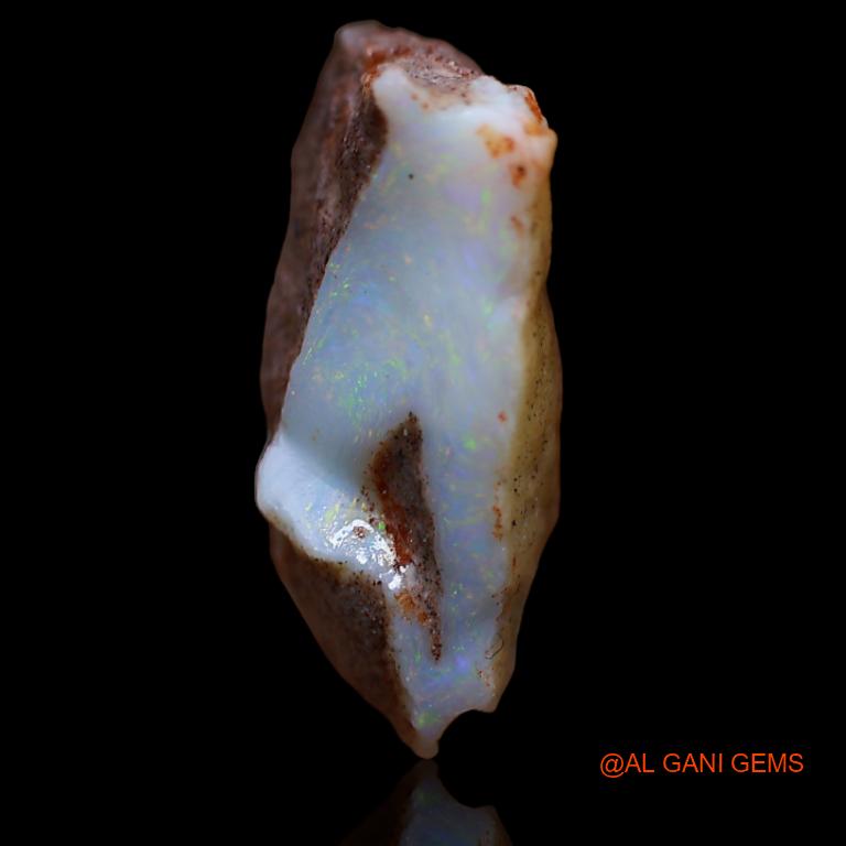 7.00 Cts Natural Australian Fire Opal Loose Gemstone Fancy Rough 17x12x7 mm R-293