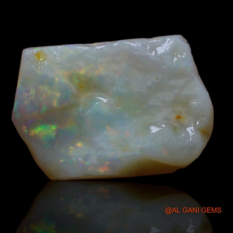 4.50 Cts Natural Australian Fire Opal Loose Gemstone Fancy Rough 16x10x3 mm R-294