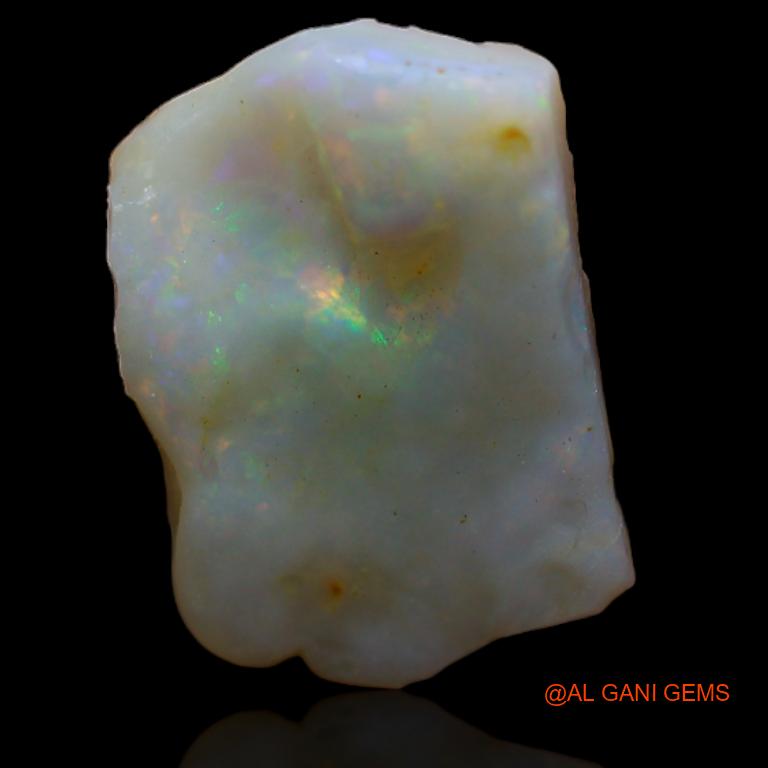 4.50 Cts Natural Australian Fire Opal Loose Gemstone Fancy Rough 16x10x3 mm R-294