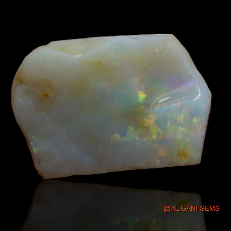 4.50 Cts Natural Australian Fire Opal Loose Gemstone Fancy Rough 16x10x3 mm R-294