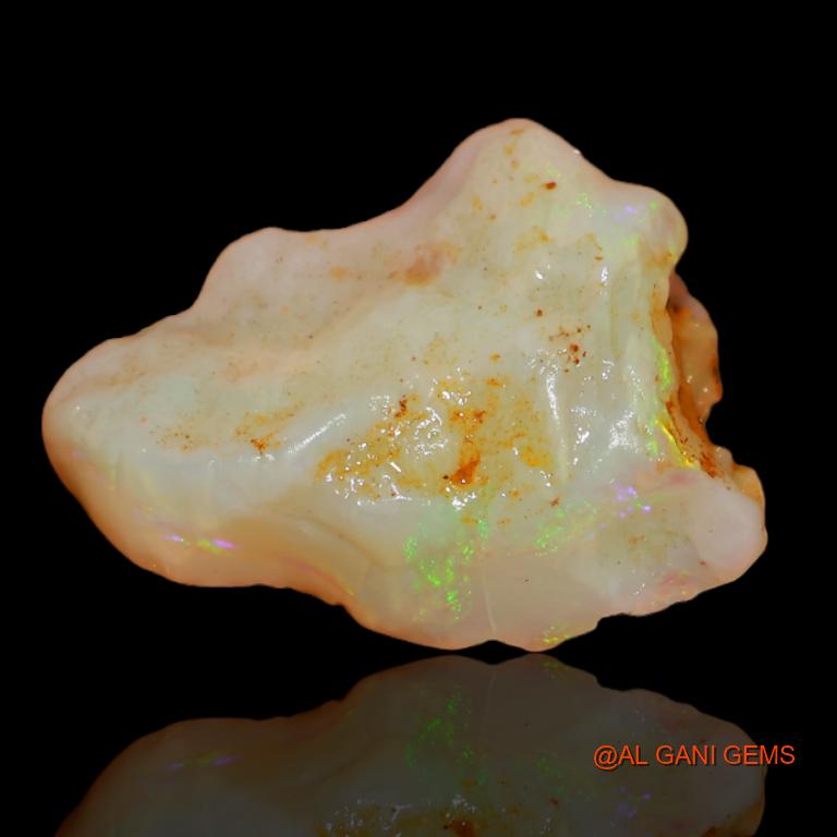 7.00 Cts Unheated Australian Fire Opal Loose Gemstone Fancy Rough Natural 18x14x8 mm R-296
