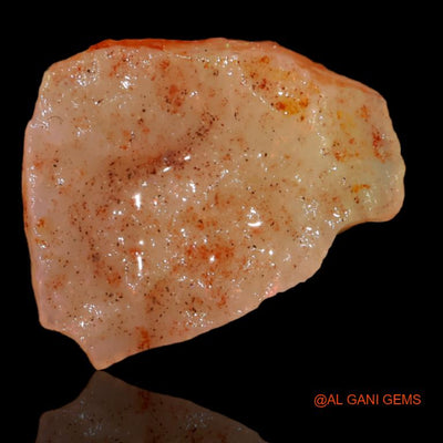 4.10 Cts Natural Australian Fire Opal Fancy Rough Loose Gemstone For Jewelry 17x14x3 mm R-297