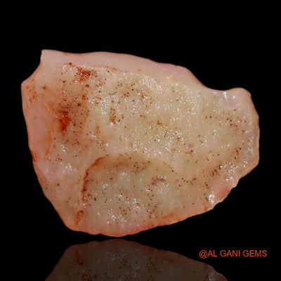 4.10 Cts Natural Australian Fire Opal Fancy Rough Loose Gemstone For Jewelry 17x14x3 mm R-297