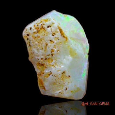 Natural Fire Opal Gemstone 2.80 Cts Loose Fancy Rough From Australia 6x4x2 mm R-29